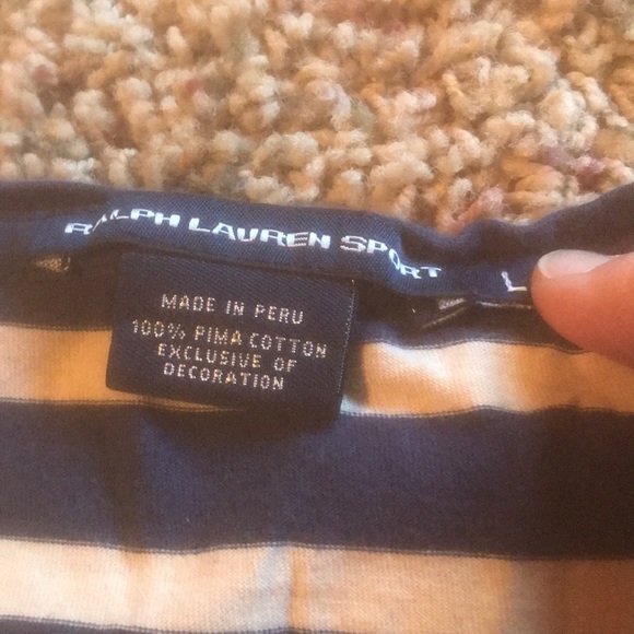 Ralph Lauren Sport shirt sleeve shirt sz L - Picture 3 of 3